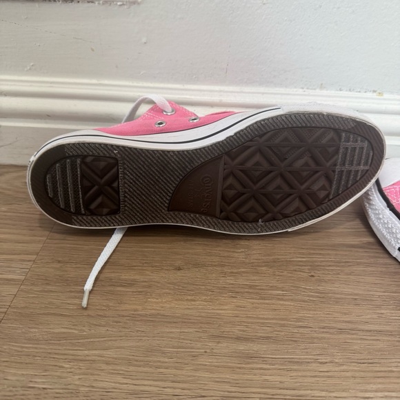 New Converse Chuck Taylor All Star Pink Low Top Sneakers Women’s 9.5 Men’s 7.5 - Picture 7 of 7